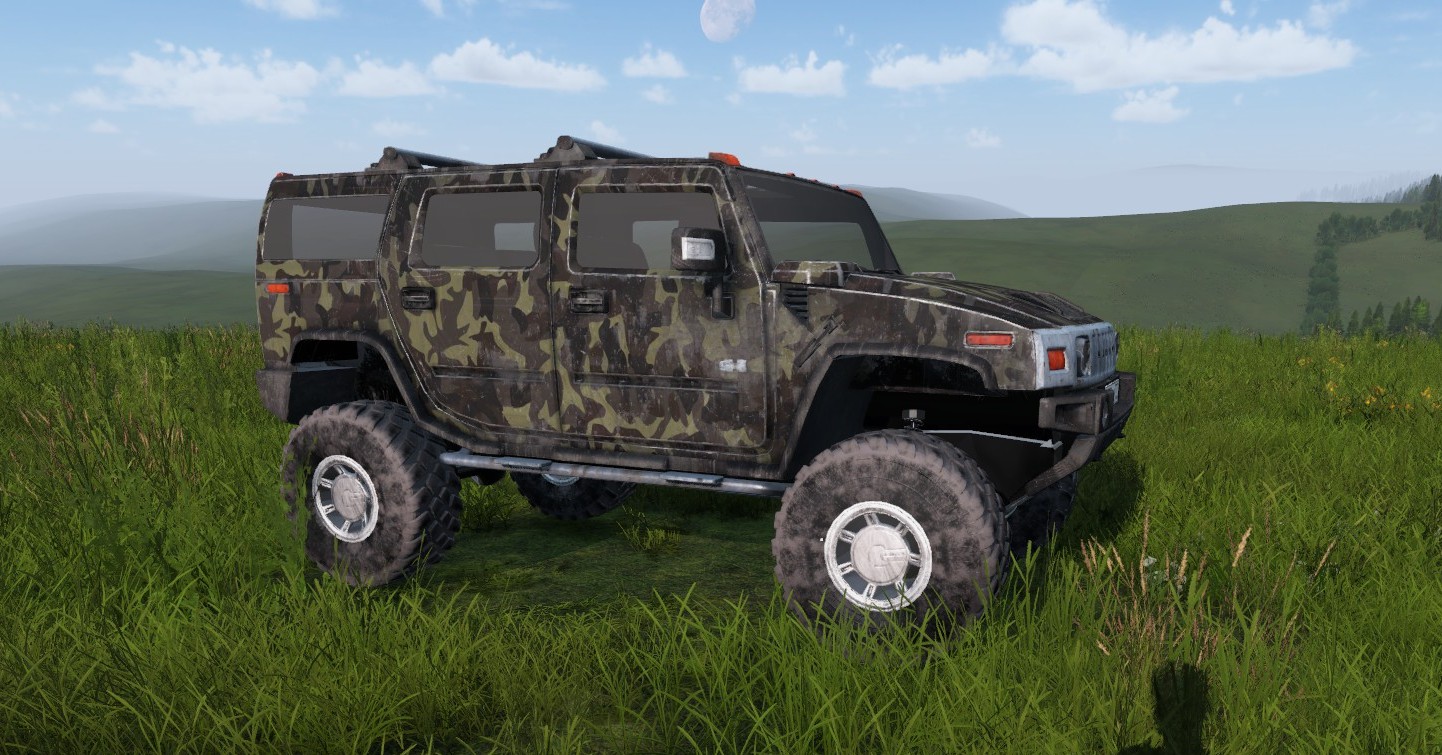 Hummer H2 Camuflaje